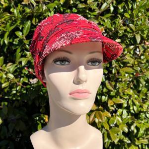 Casquette chimio heda sun imprimé Gisela Mayer