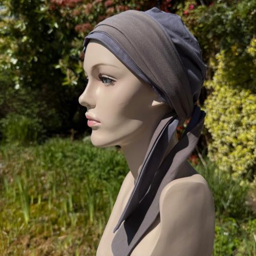 Foulard chimio à nouer Ama Ellen Wille