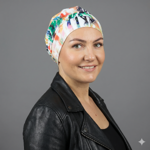 Turban chimio Suzy Bambou : Légèreté d'été et plis drapés - Autrement Belle