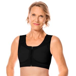 Brassire Lymph Flow noir Curalymph Compression Amoena