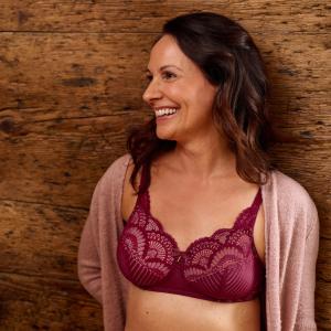 Soutien gorge sans armatures Karolina rouge Amoena