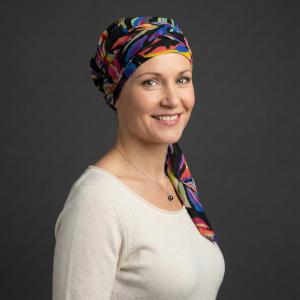 Foulard Chimio Préformé Georgia - 100% Coton - Volume & Douceur