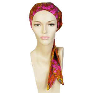 Foulard chimio préformé Lolita viscose multicolore : Notre best-seller de l'été - Autrement Belle