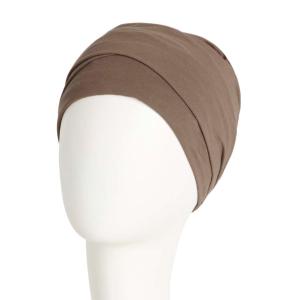 Turban chimio Confort Zoya Viva Christine Headwear : Coton, Viscose et Bandeau Torsadé