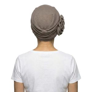 Bonnet Turban Chimio Elena - Laine & Bambou - Volume & Fleur